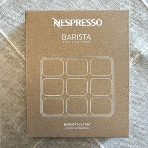 Nespresso barista ice tray
